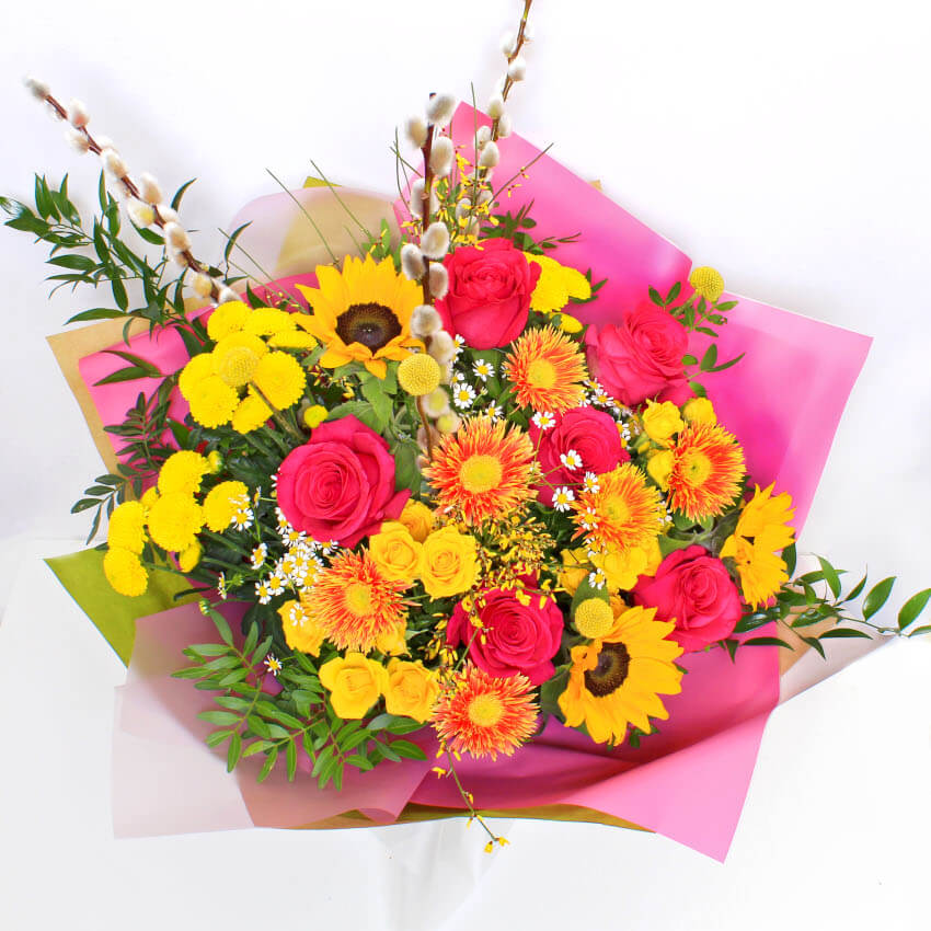VIBRANT FLORIST DESIGNED BOUQUET
