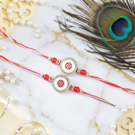 Punjabi Royal Twin Rakhi