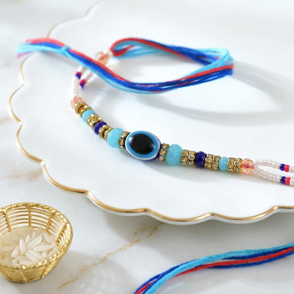 Royal Raja Rani Rakhi With Lidt Lindor Bar
