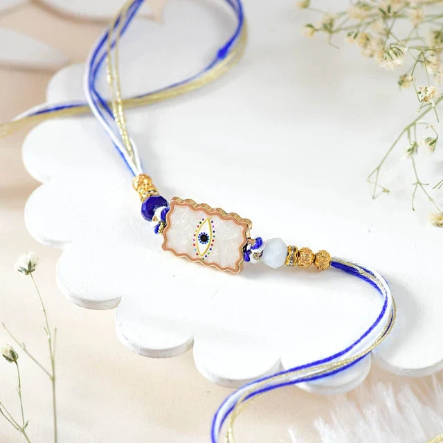 Set of 3 Elegant Evil Eye Rakhi