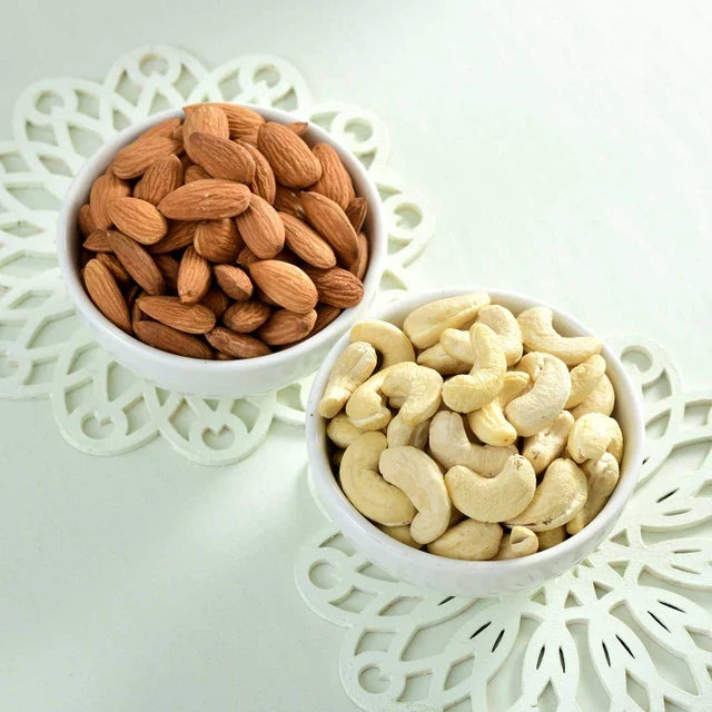 Set of 2 Modern Rakhi With Assorted Nuts