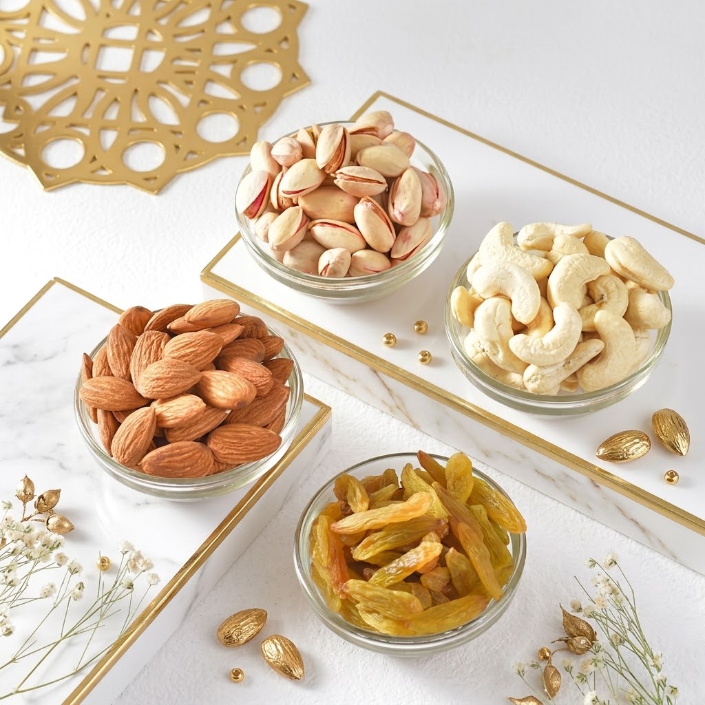 Noble Khanda Sahib Rakhi Dry Fruit Hamper