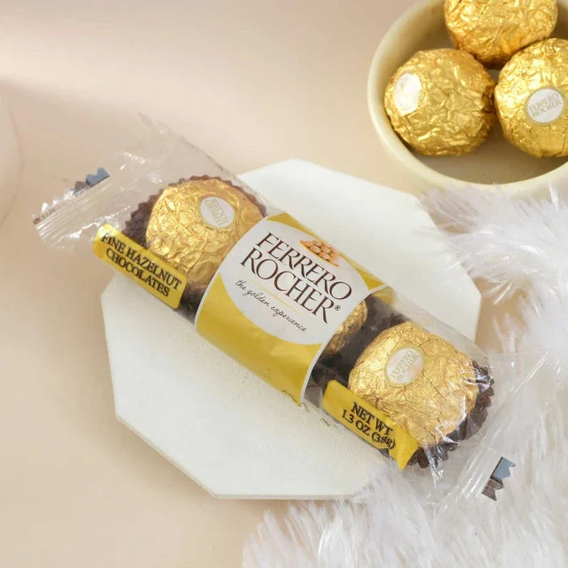 Charming Little Krishna Rakhi for Kids With Ferrero Rocher Chocolate & Dry Fruit