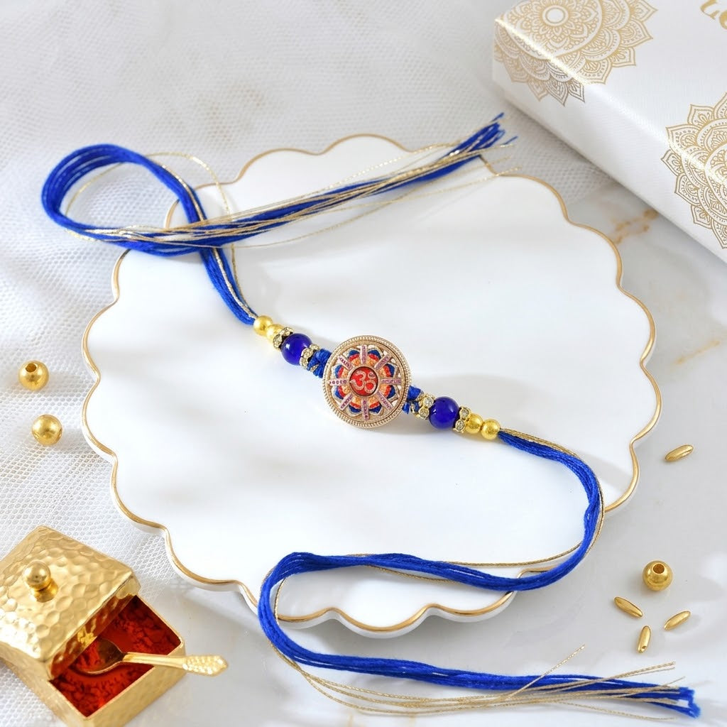 Sacred Om Vinayak Ganesha Rakhi
