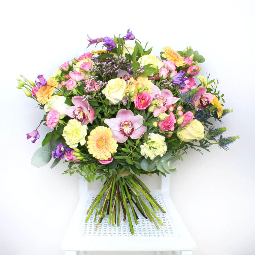 PASTEL FLORIST DESIGNED BOUQUETS