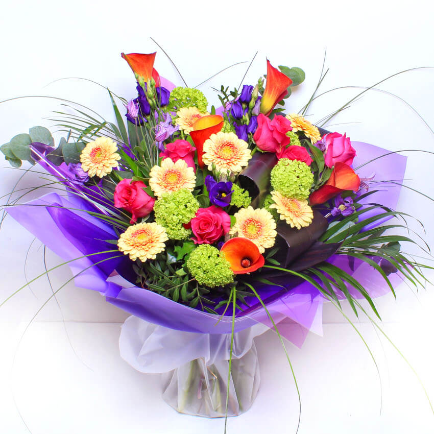 VIBRANT FLORIST DESIGNED BOUQUETS