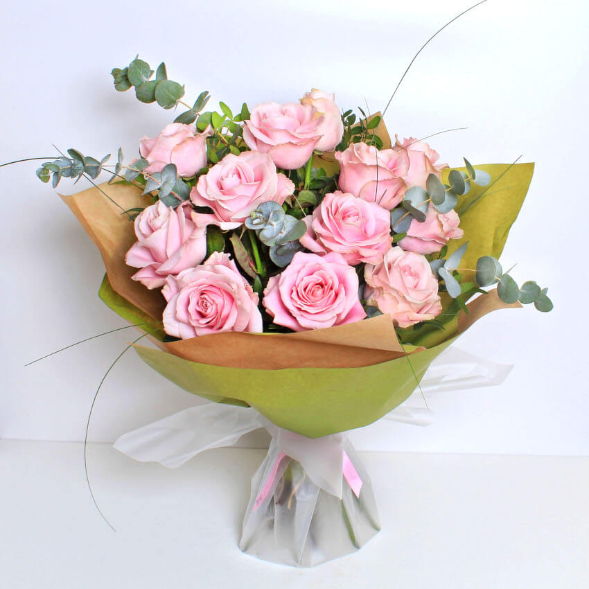 PINK ROSE BOUQUET